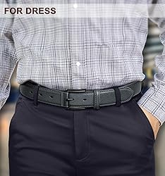 KEMISANT Men Belt-Genuine Leather Belt for Men