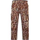 NEW VIEW Kids Camo Hunting Pants Silent, Youth Hunting Clothes for Cold Winter, Camouflage Hunting Pants for Boys & Girls