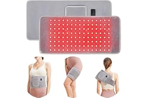 EAZFY PRO Red Light Therapy Belt for Body, Infrared Light Therapy Device, LED Flexible Wearable Wrap, with Timer for Back Shoulder Waist Muscle Pain Relief,Gift for Woman and Man