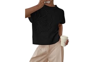 PRETTYGARDEN Women's 2026 Spring Sweater Vest Trendy Flower Knit Short Sleeve Cute Pullover Tank Tops Summer Fashion Clothing