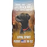Black Rifle Coffee Light Roast Ground Coffee Loyal Spirit 18 oz | Veteran Founded, 100% Arabica, citrus, caramel &amp; berry, ground coffee light roast