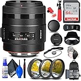 Sony 35mm f/1.4 G Lens (SAL35F14G) + Filter Kit + Backpack + 64GB Card + Card Reader + Flex Tripod + Memory Wallet + Cap Keep