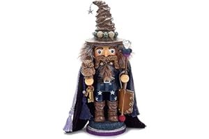 KURT S. ADLER Kurt Adler Hollywood Wizard Nutcracker with Owl, 15"