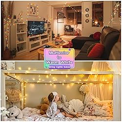 JMEXSUSS 200 LED Christmas String Lights Outdoor