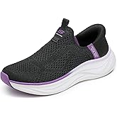 Skechers Sport Women's SKECH CLOUD HANDS FREE SLIP-INS, BKPR, 5.5