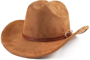 Pro Celia Cowboy Hat for Women and Men Wide Brim Western Cowgirl Hat