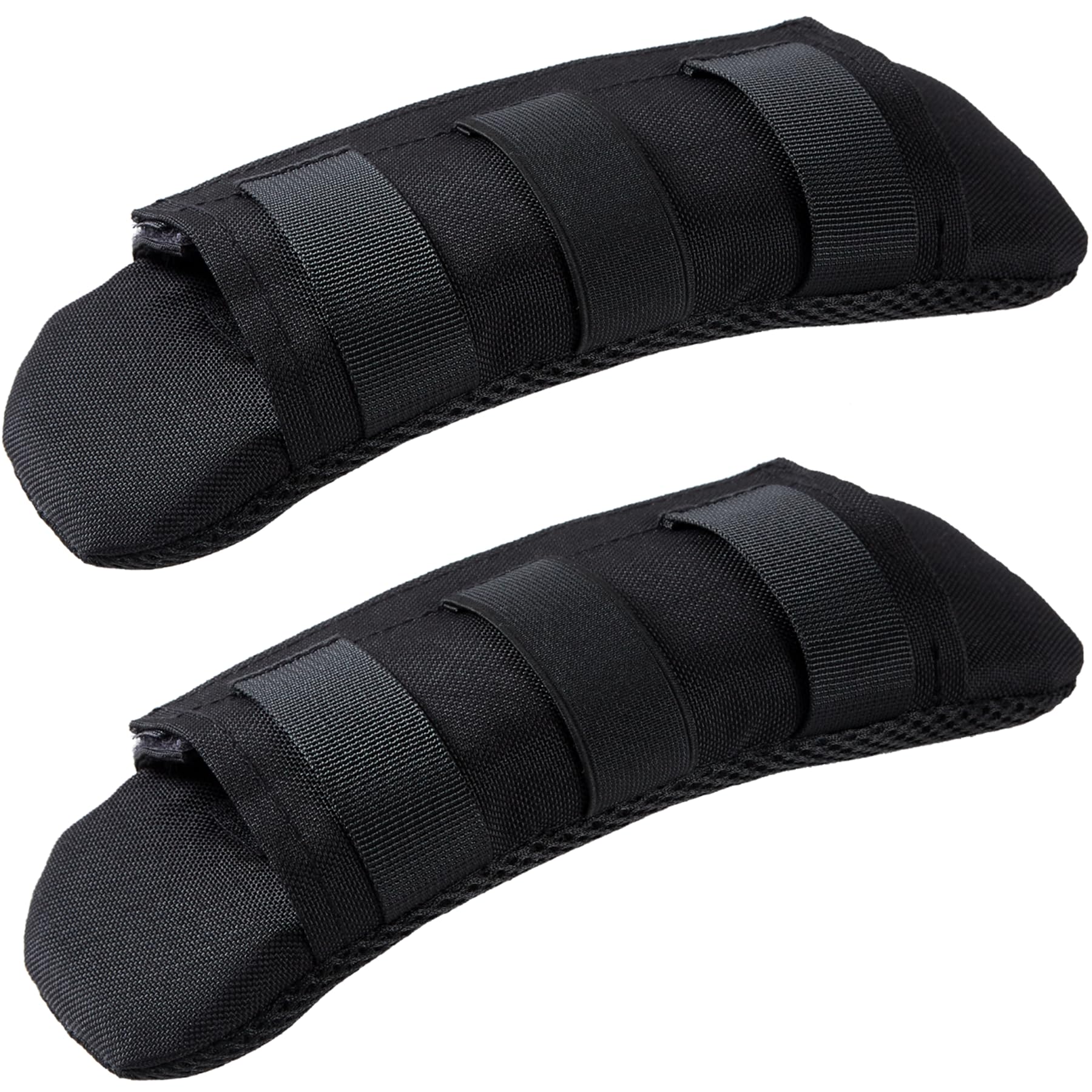 Photo 1 of TEHOKARM 2 Pack Tactical Shoulder Strap Pads Vest Shoulder Strap Pads Backpack Strap Pads Fit 3'' Sling Bags Shoulder Straps (Black)