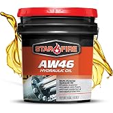 Starfire AW46 Anti-Wear Hydraulic Oil for Industrial/Mobile Equipment 5-Gal | Premium Anti-Wear Formula for Industrial and Mobile Equipment &ndash; Anti-Foam, Rust and Oxidation Protection
