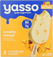 Yasso Creamy Mango Greek Yogurt Bars, 14 FZ