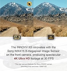 INNOVV K5 Dual Channel Motorcyle Motocam with 4K