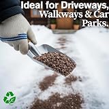 Laeto White Rock Salt 25kg De-Icing Ice Melt for Paths Drives & Snow view 4