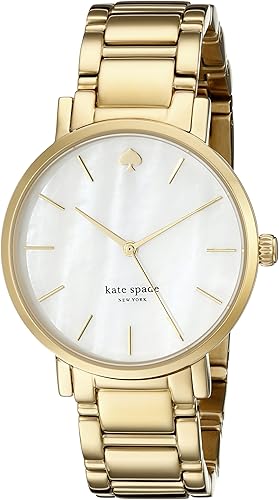 Amazon Com Kate Spade New York Women S 1yru0002 Gramercy Gold Tone Stanless Steel Watch Watches