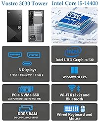 Dell Desktop Computer for Home & Business - 3030