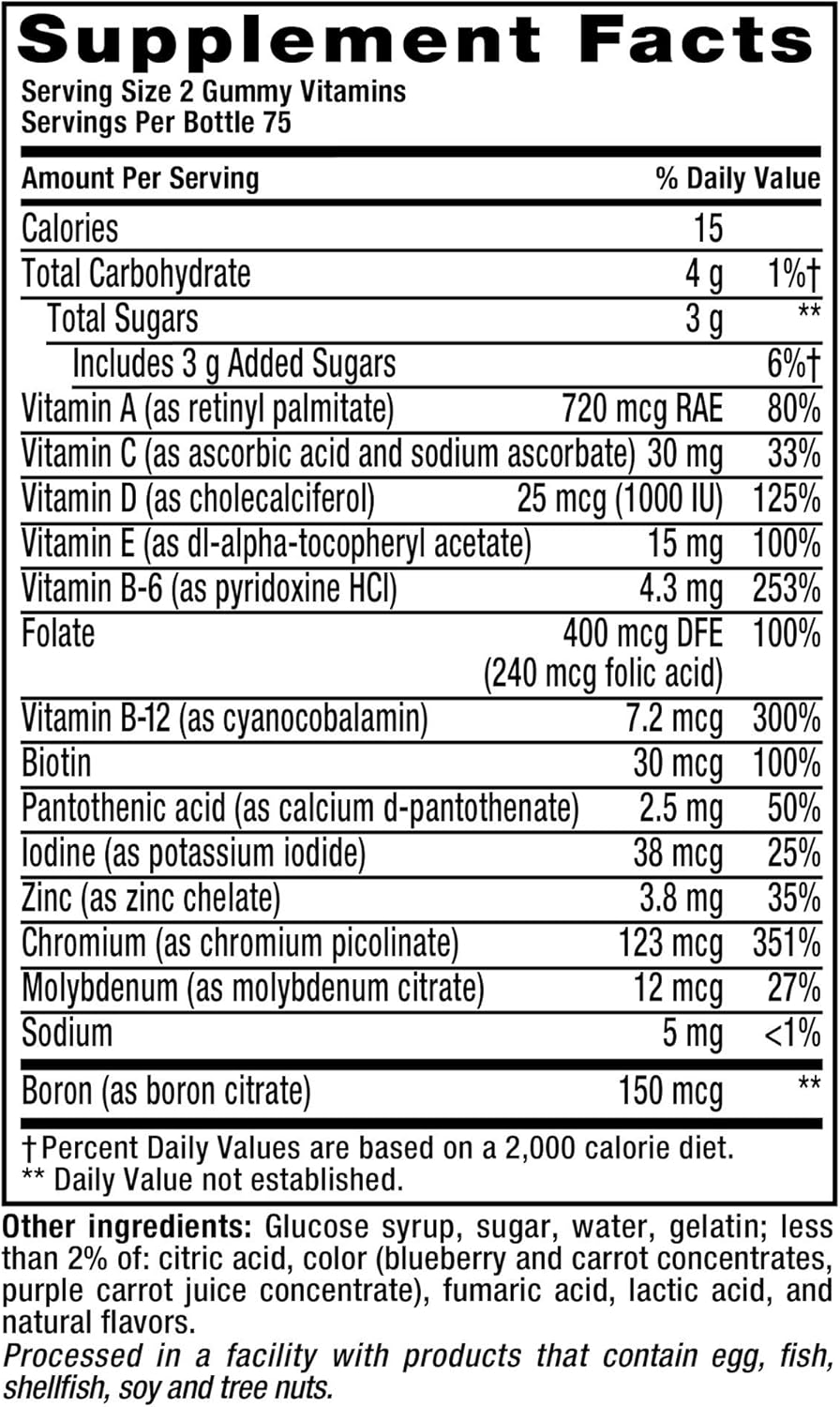 Vitafusion Mens Gummy Vitamins: Health & Personal Care