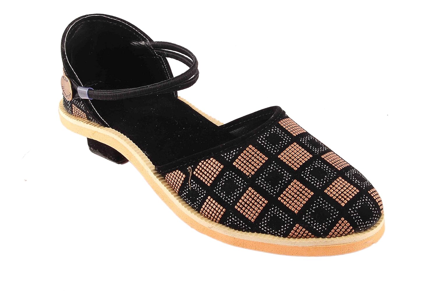 shree women's sandals with jaipuri work