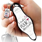 MUNIO Self Defense Keychain - Personal Safety Tool for Men, Women &amp; Kids | Stylish USA-made safety keychain. Discreet &amp; travel-friendly. Tough ABS plastic kubotan force-multiplier. No failure issues.