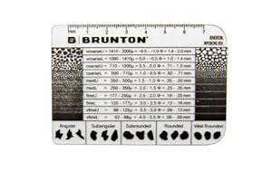 Brunton Grain Size Card