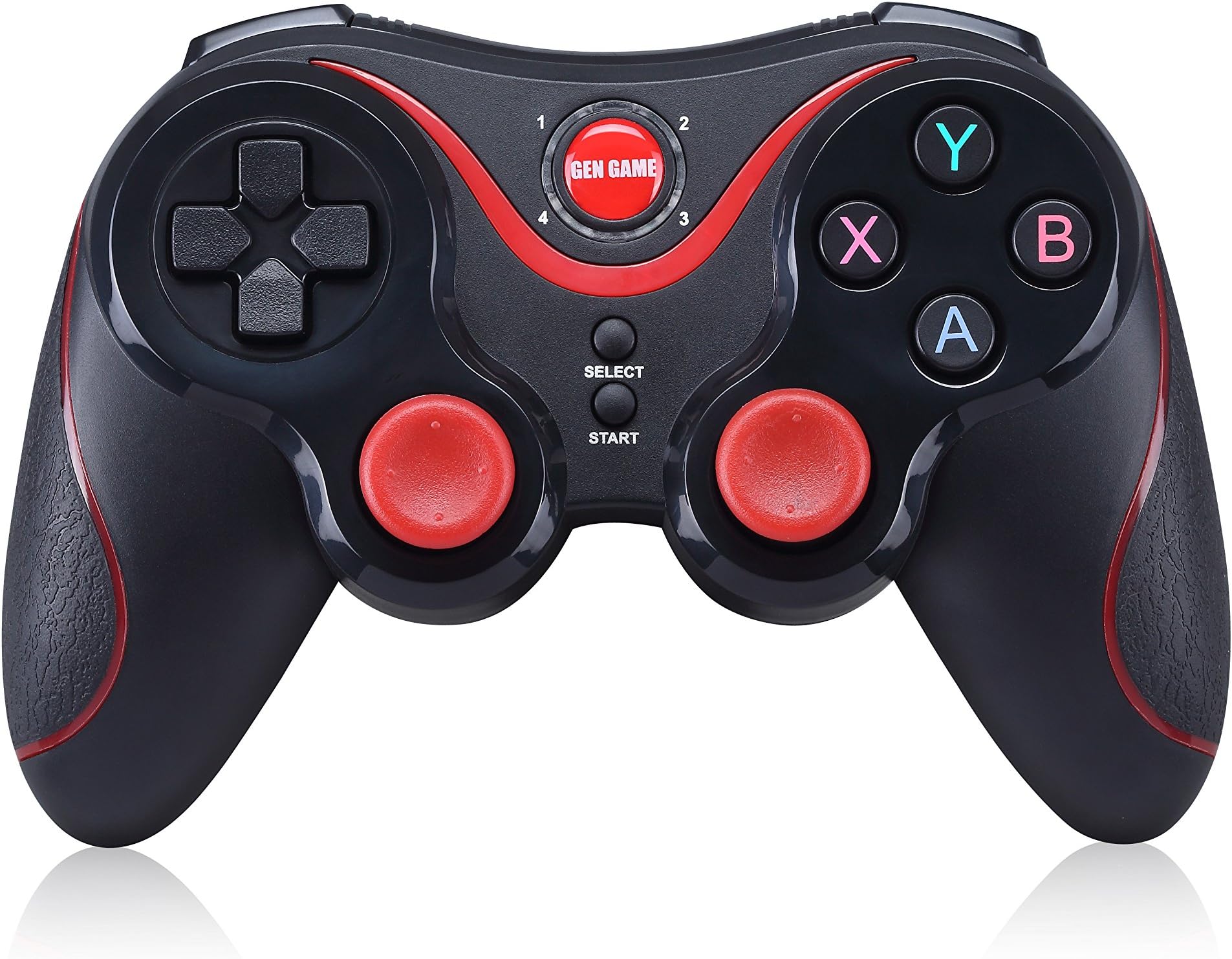 Egomall Android Gamepad Wireless Game Controller Bluetooth Joypad with Joystick for Android 2.3+ Smart Phones/ Tablets/ TV boxes
