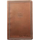 SacredBound Personalized NIV Thinline Bible &ndash; Brown LeatherSoft | Engraved Name, Slim <1&rdquo; Thick, Comfort Print, Easy to Carry Christian Gift (Name Only)