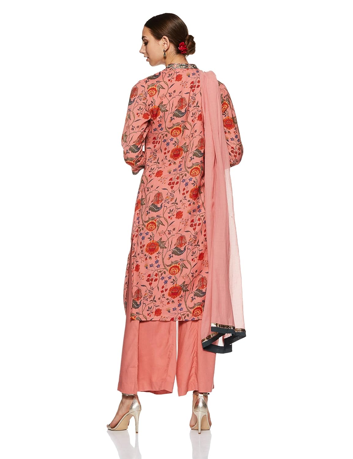 biba women's straight salwar suit set