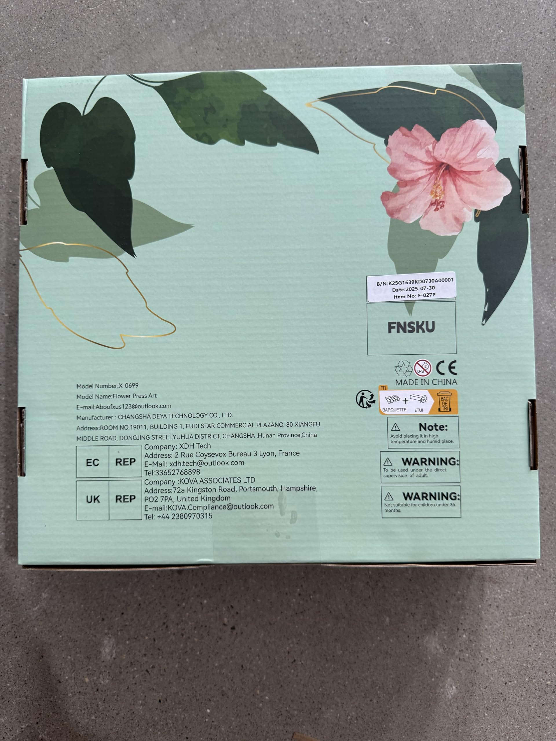 Aboofx Flower Press Kit, Craft Kits 11