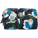 Vera Bradley Women's Performance Twill Turnlock Wallet With RFID Protection