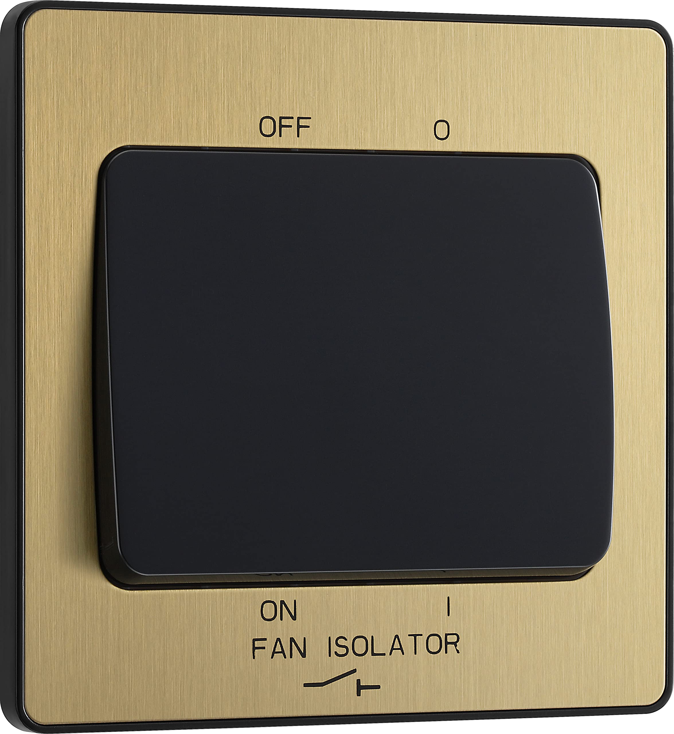 BG Electrical Evolve Single Bell Push Switch — image 1