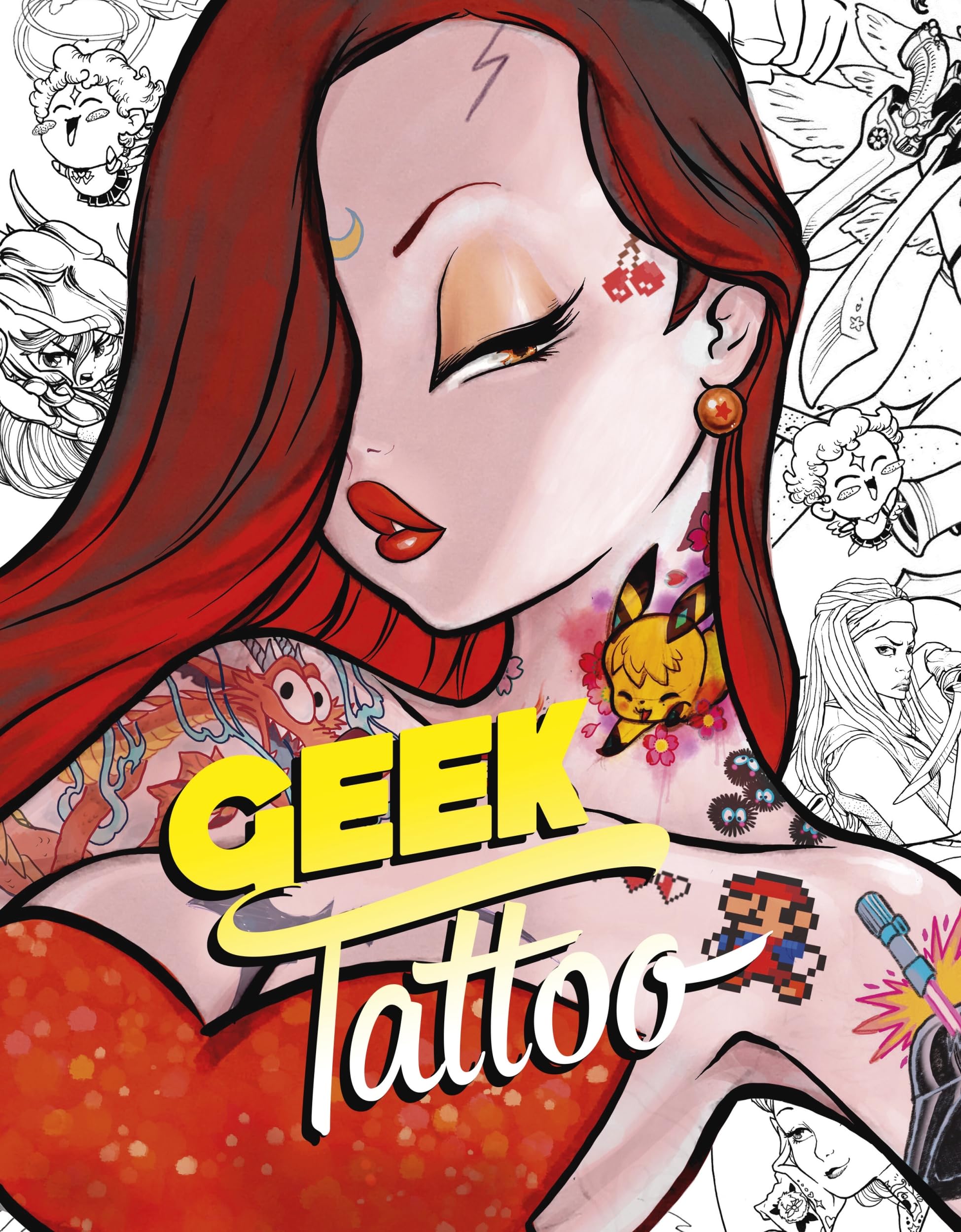 COFFRET COLLECTOR GEEK TATTOO: La pop culture dans la peau. Avec une planche de tattoos exclusifs