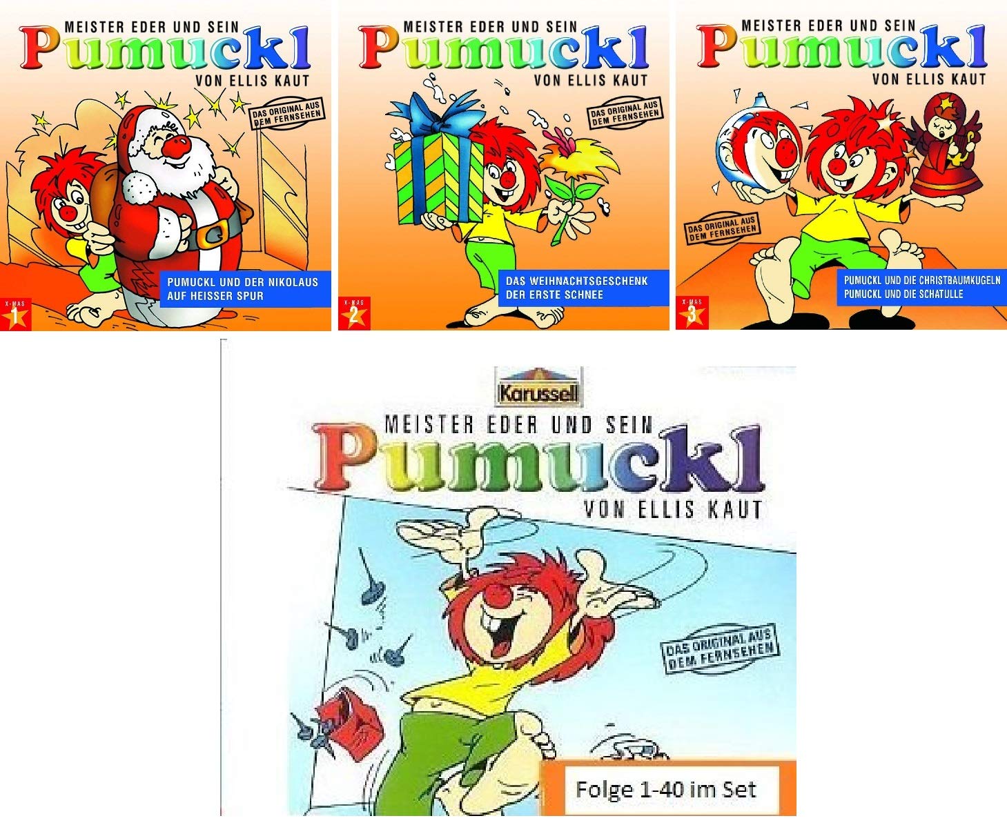 Meister Eder Und Sein Pumuckl Horspiel Cd Folge 1 40 Cd Weihnachten 1 3 Im Set Deutsche Originalware 43 Cds Amazon De Musik Cds Vinyl