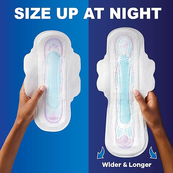 ALWAYS ULTRA THIN SIZE 3 EXTRA LONG SUPER PADS WITH WINGS UNSCENTED, 28 COUNT