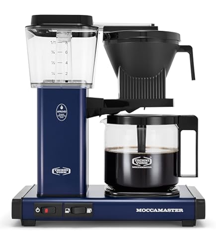 Moccamaster コーヒーメーカー シルバー 約1.25L Moccamaster コーヒーメーカー ポリッシュドシルバー 約1.25L