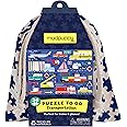 Mudpuppy Transportation Puzzle to Go from Mudpuppy - 36 Piece Jigsaw Puzzle for Children Ages 3+, Colorful Illustrations of T