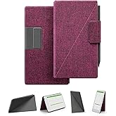 Ayotu Case for Remarkable Paper Pro Move 7.3" with Multi-Angle Stand, 1:1 Fit Smart Folio Cover with Auto Wake/Sleep | Premium Mosaic Weave Cover | Microfiber Lining | Strong Magnet(Z-Weave Burgundy)