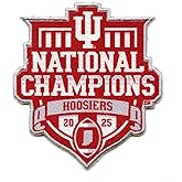 2025 College Football National Champions Indiana Embroidered Patch