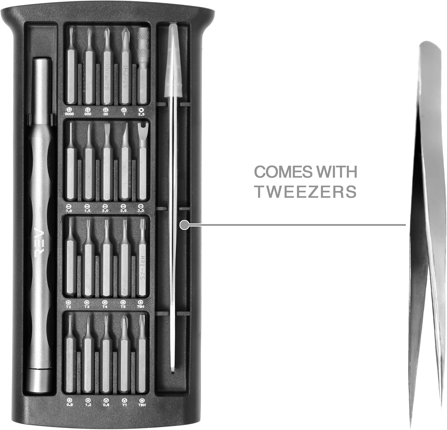 VViViD REV Multipurpose Precision Screwdriver Repair Kit (22 Piece Precision Kit) - - 