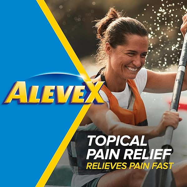 ALEVEX TOPICAL PAIN RELIEF LOTION WITH ROLLERBALL APPLICATOR – LONG LASTING ARTHRITIS AND MUSCLE PAIN RELIEF, 2.5 OZ