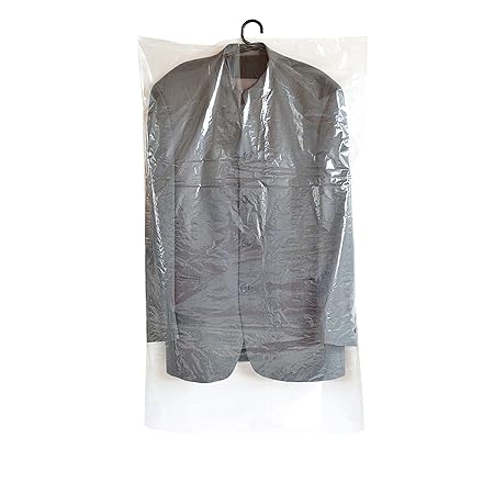 Super praktische Kleiderschutzhüllen - 20 Stück (1 Set) - Maße: 150 cm lang - extra lang - x 60 cm breit - 20my stark - trans