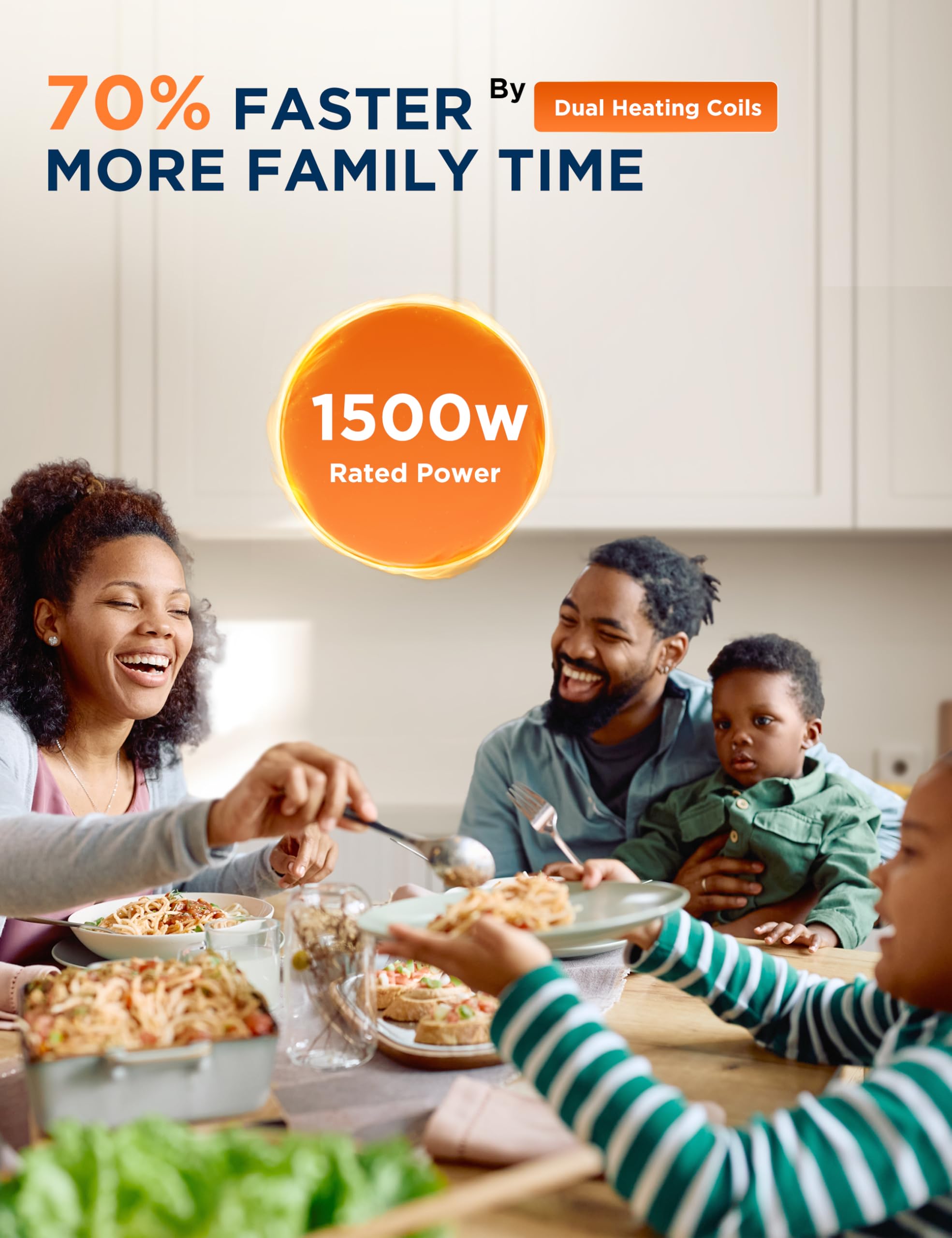 Olla a presión eléctrica Midea WideMax 12 en 1, 6,5 cuartos, 12 preajustes, olla de cocción lenta programable multifuncional, olla arrocera, vaporera, sartén, pastel, yogur, calentador y más