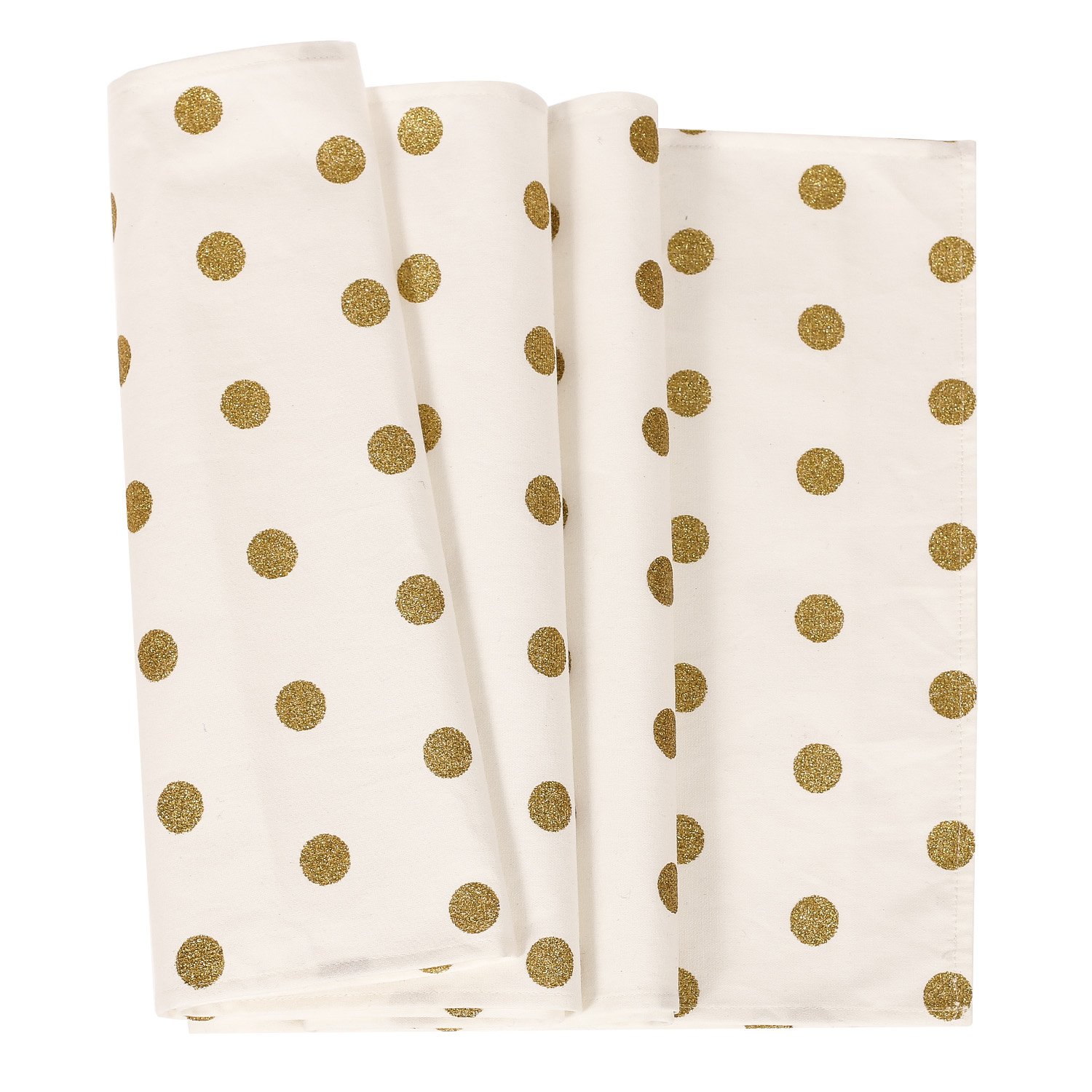 Best Pink Polka Dots On White Table Runner