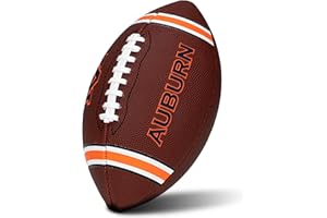 Franklin Sports Kids NCAA Youth Football - Official College Team Football with Team Logos - Junior Size