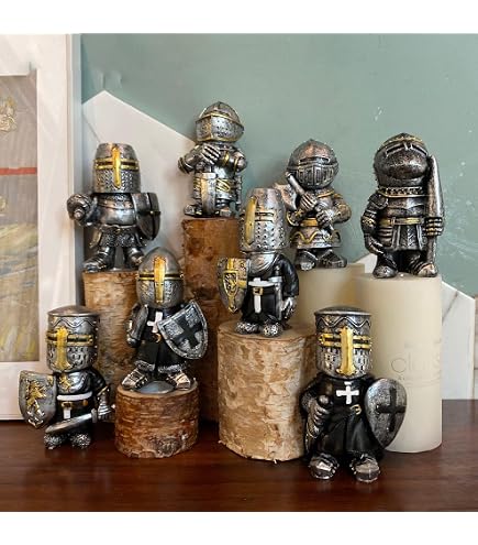 Amazon.com: Xinxiaomeng Knight Statue Garden Knight Figurines