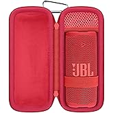 khanka for JBL Grip Mobile Speaker Hard Storage Case,Travel Carrying Case for JBL Grip Bluetooth Speaker(Red)