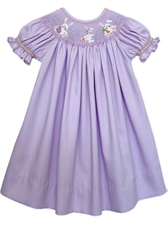 baby girl purple easter dress