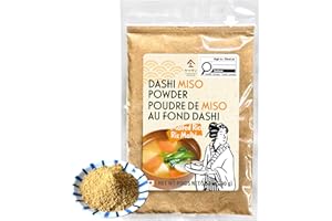 YAMASAN KYOTO UJI Japanese Dashi Miso Powder, Freeze-Dried Paste with Umami Dashi Powder, Easy to Make Delicious Miso Soups a