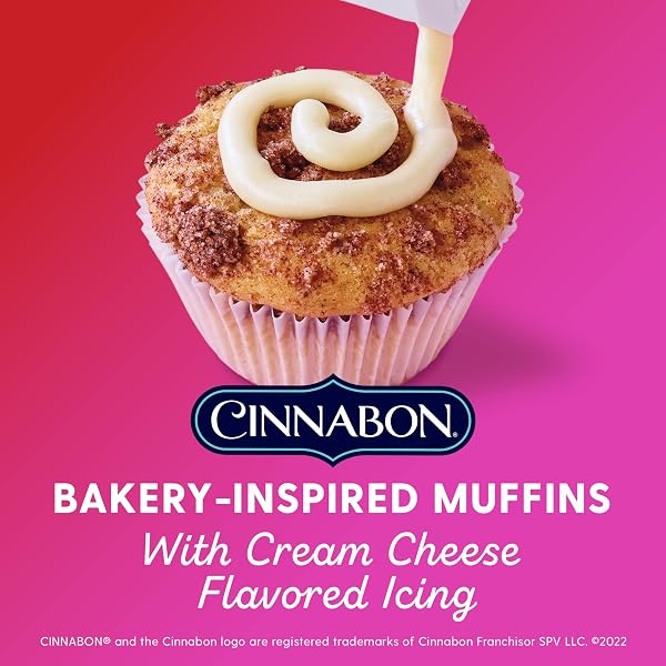 DUNCAN HINES EPIC CINNABON BAKERY INSPIRED MUFFIN KIT, 32.42 OZ.