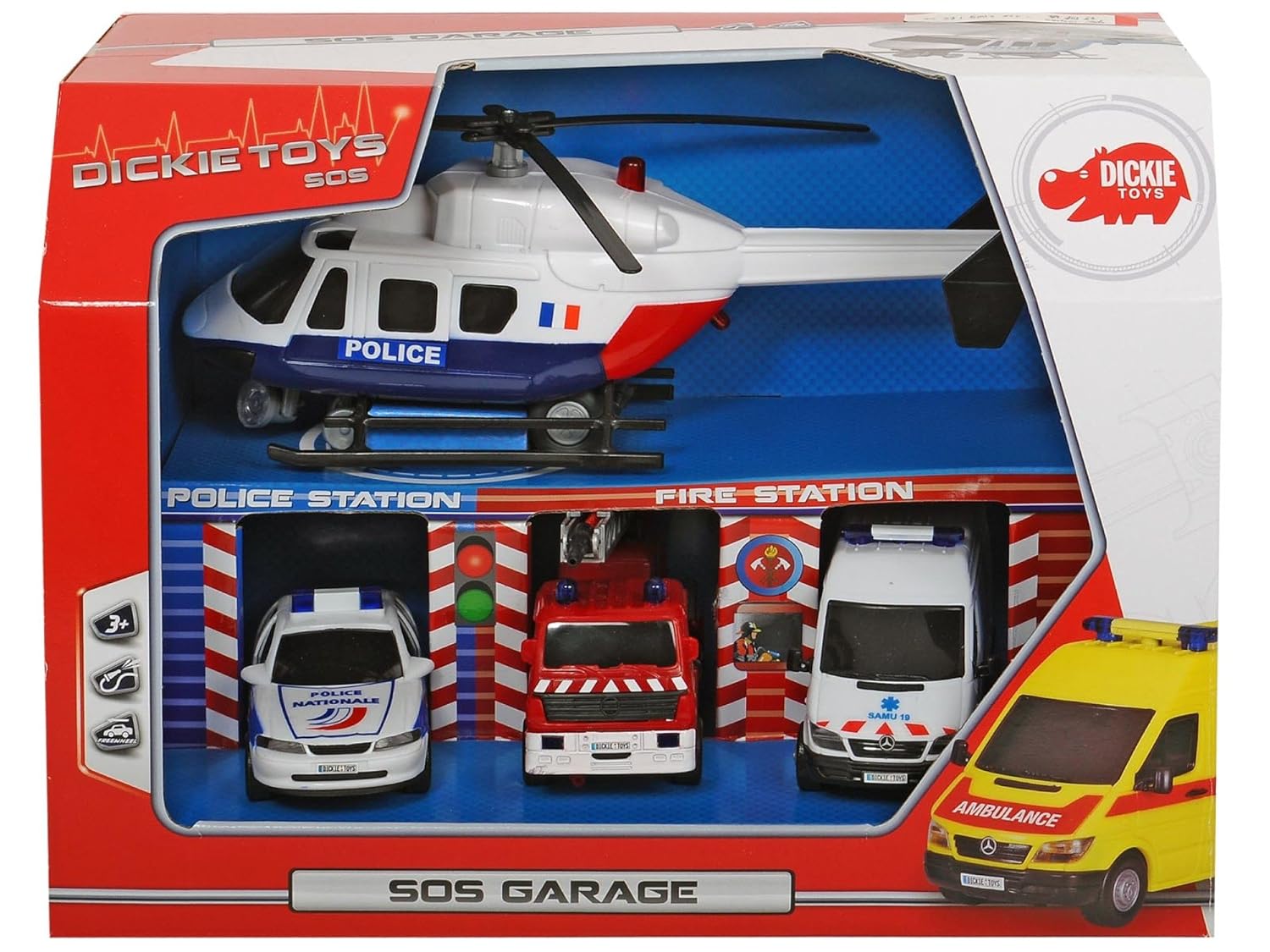 dickie toys sos garage