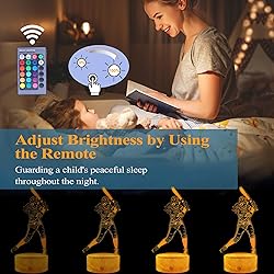 Softball Gifts for Girls, Baseball Night Light, 3D