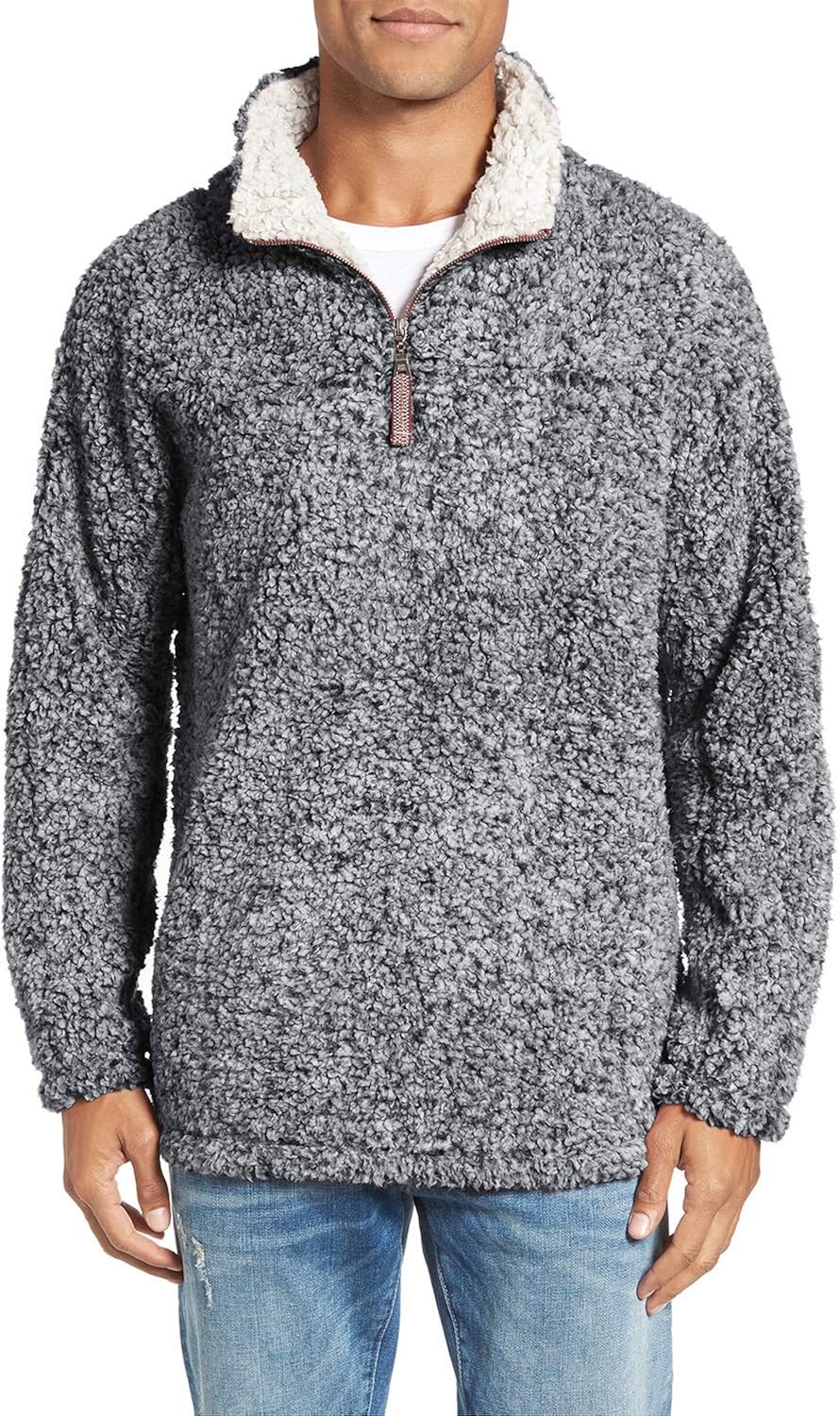 Wrangler Men's Sherpa 1/4 Zip Pullover At Tractor Supply Co