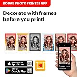 KODAK Dock Era 4x6 Photo Printer 10 Sheets Bluetooth iOS Android 4PASS Dye view 6