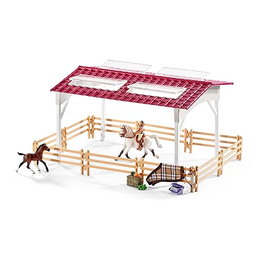 Amazon Schleich Horse Club Riding Center With Accessories Set